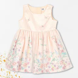 max Floral Print Fit & Flare Dress-image-41