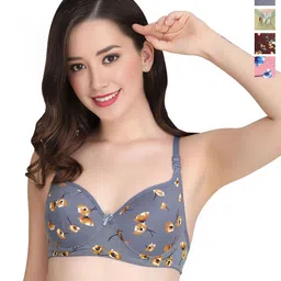 Liigne Floral Bra Full Coverage Lightly Padded-picture-13