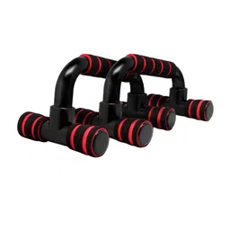 HackerX Light Weight With Floor Grip Handy Durable Pushup Bar Workout Accessories-45