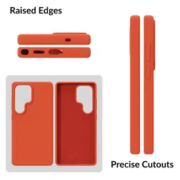 SPRIG Solid Printed Samsung Galaxy S25 Ultra Bumper Case Mobile Accessories image 3