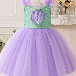 LULU & SKY Girls Embellished Fit & Flare Dress-30