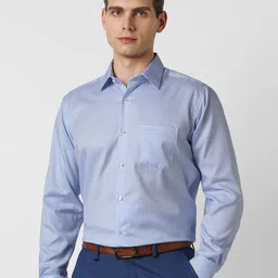 Van Heusen Regular Fit Checked Pure Cotton Formal Shirt-picture-24