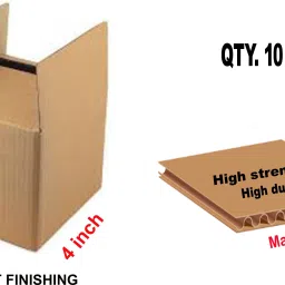 Corrugated Paper MULTIPURPOSE STORAGE, MOVING, SHIPPING, PACKING, SHIFTING, GLASS ITEM Packaging Box-24