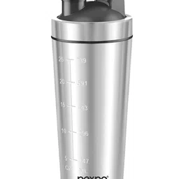 Pexpo Silver-Toned Stainless Steel Single Wall Vacuum Water Bottle 800ml-19