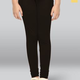 LYRA Girls Pack Of 2 Cotton Ankle-Length Leggings-image-70
