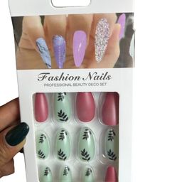 CHRONEX Set Of 12 Reusable Press On Nail Extensions image 5