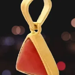 GenZcomplex Gold-Plated Triangular Pendants-6