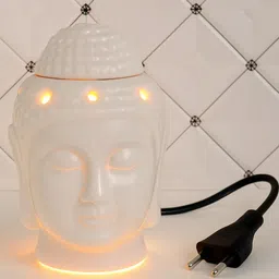 POOKIEMOON Set Of 2 Lavender Aroma Oils With Buddha Diffuser 10ml Each image 5