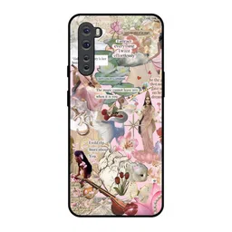 QRIOH Printed OnePlus Nord Goddess Of Elegance Glass Back Case Mobile Accessories-picture-24