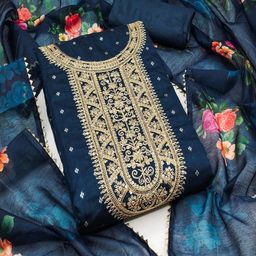 SHIJILA Unstitched Dress Material-image-79