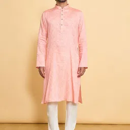 Arihant Rai Sinha Men Printed Regular Kurta with Churidar-image-46