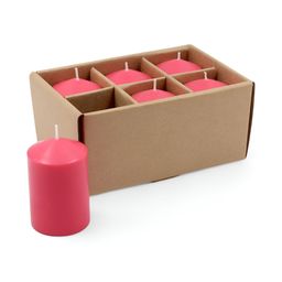 HOSLEY Pack of 6 Pillar Candle-image-70