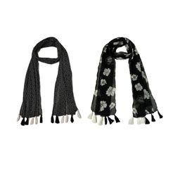 StoleVilla Floral Chiffon Stoles-image-90