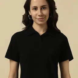 Allen Solly Woman Women Cotton Short Sleeves Crop Top-17