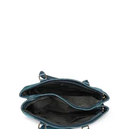 Toteteca PU Structured Shoulder Bag with Applique image 5