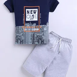 Zeal Boys Printed T-shirt with Shorts-34