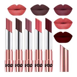 VOLO Set Of 5 Creme Matte Lipstick-3.5 g Each-32-35-36-37-42-31