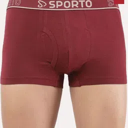 Sporto by Macho Pack Of 2 Combed Cotton Trunks-picture-47