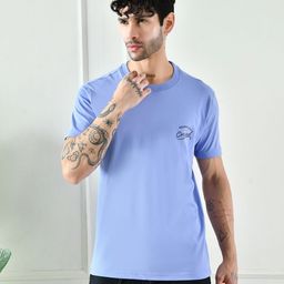 INVICTUS Typography Printed Round Neck Short Sleeves Regular Fit Casual T-Shirt-picture-28