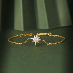 Polki Stories By Raniwala Women 14 Kt Gold Bracelet 0.11 ct Diamond 1.88gm-image-30