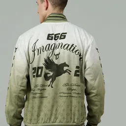 GO DEVIL Men Lightweight Outdoor Open Front Jacket with Patchwork image 1