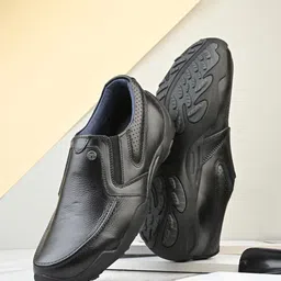 MONDAIN Men Leather Slip-On Sneakers-picture-43