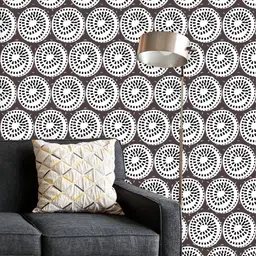ArtzFolio Printed UV-Resistant Anti-Bacterial Small Doodle Dashes Peel & Stick Wallpaper-image-89