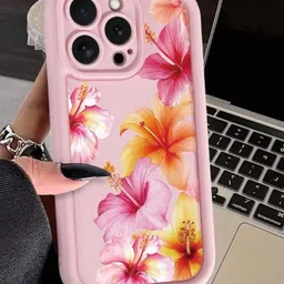 CASE CREATION Floral Printed iPhone 14 Plus Back Case Mobile Accessories-13