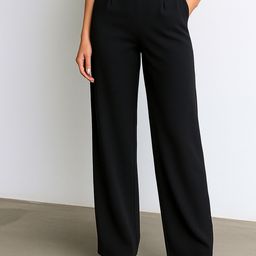 SASSAFRAS Women Relaxed Fit High-Rise Trousers-picture-7