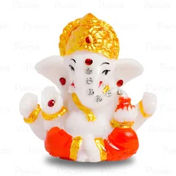 Panchhi Store White Religious Idol Showpiece-image-65