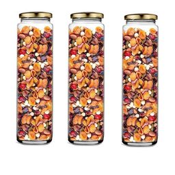 SOMIL Set Of Transparent Glass Water Bottle-image-91
