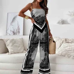 HERE&NOW Printed Basic Jumpsuit-picture-11
