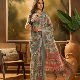 MANVAA Floral Saree-picture-40