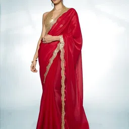 Kalista Sequinned Embellished Saree-image-17