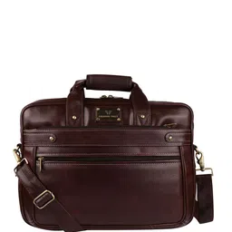 Fashion twist Men Leather Laptop Bag-22