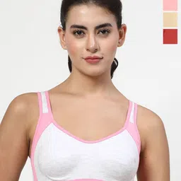 LILY Women Pack of 4 Full Coverage Non Padded and Non-Wired Bra-picture-9