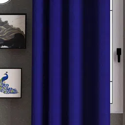 Lunar Days Blue Window Curtain-image-57