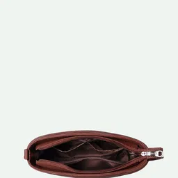 ZOUK Ethnic Motifs Printed Structured Sling Bag image 5