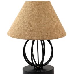 Devansh Beige Jute Table Lamp with Iron Base image 5