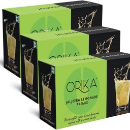 Jaljeera Lemonade Lemonade (Pack of 3, 190 Gm- 10 Sachets) Hydration Drink-image-59