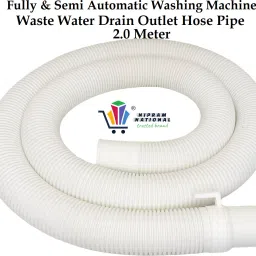 2 Meter Fully & Semi Automatic Washing Machine Outlet Drain Waste Water Pipe 2 Meter Fully & Semi Automatic Washing Machine Outlet Drain Waste Water Pipr Hose Pipe-23