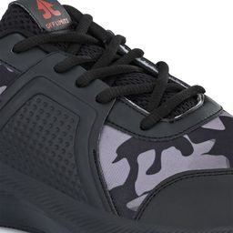 OFF LIMITS Men Grey Textile Running Non-Marking Shoes image 5