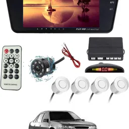 Universal 7inch BT Screen With White Sensor With Parking Camera For Car-01 Multicolor LED-image-23