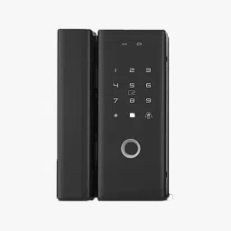 Biometric Glass Door Lock for Single/Double Glass Door Installation Time & Attendance-25