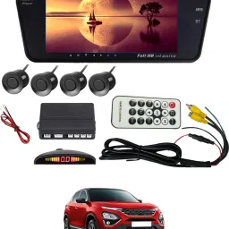 Universal Black 7inch BT Screen With Black Sensor For Car-133 Black LCD-image-86