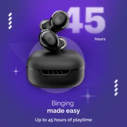 noise Buds Trance with 45 Hrs Playtime, Low Latency (up to 40ms), HyperSync, and IPX5 Bluetooth Headset image 2