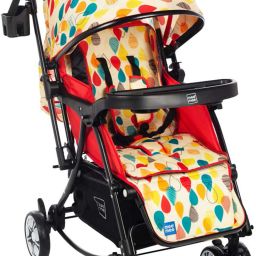 Premium Baby Pram with Rocking Function,Soft Seating,Feeding Tray,for 0-3 Yrs Stroller Cum Rocker-10