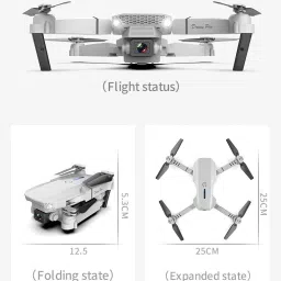 E88 Pro 4K Dual Camera Quadcopter Flying Long Range FPV RC Foldable Mini1 Drone-image-97