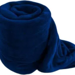 Solid Single Fleece Blanket for Heavy Winter-25