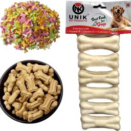 Dog Biscuits & Calcium Bones, Combo Pack Chicken, Fruit Dog Chew-7
